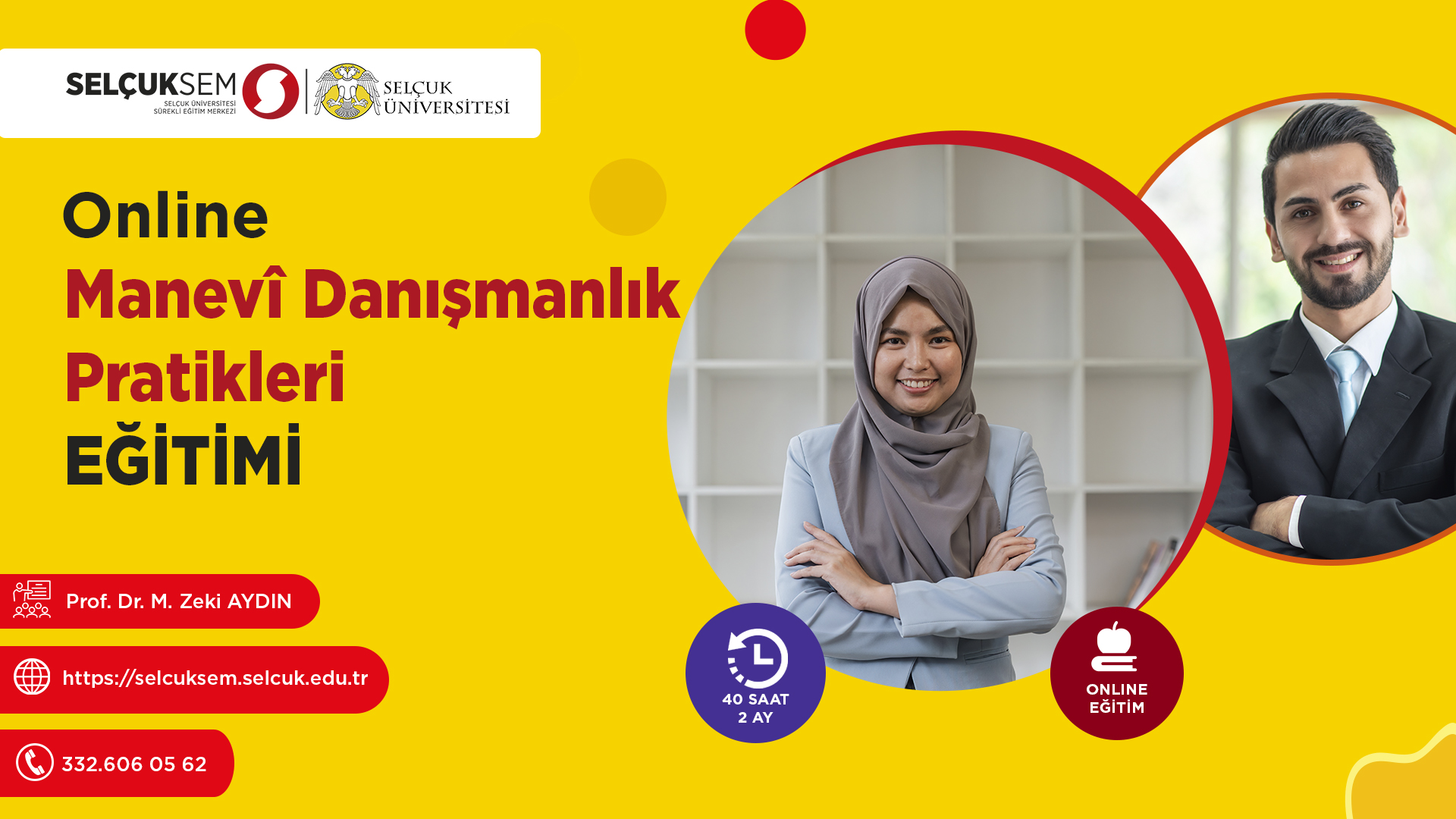 Online Manevi Danışmanlık Pratikleri Eğitimi (1. Kur)